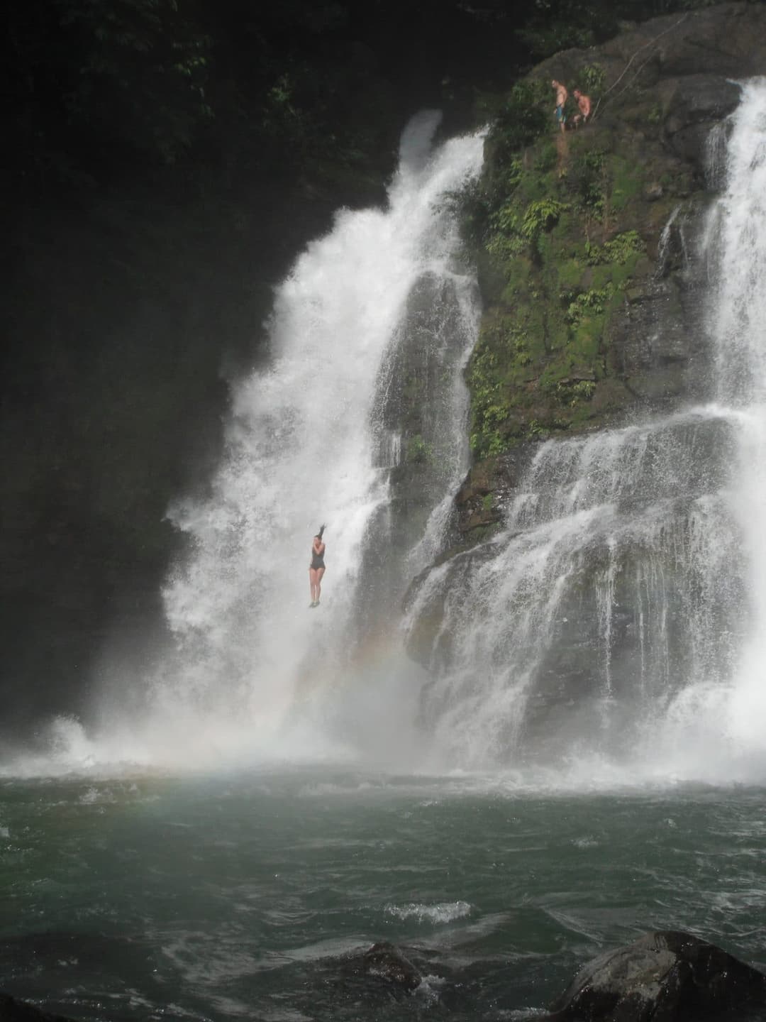 Waterfall Jumping & Swimming