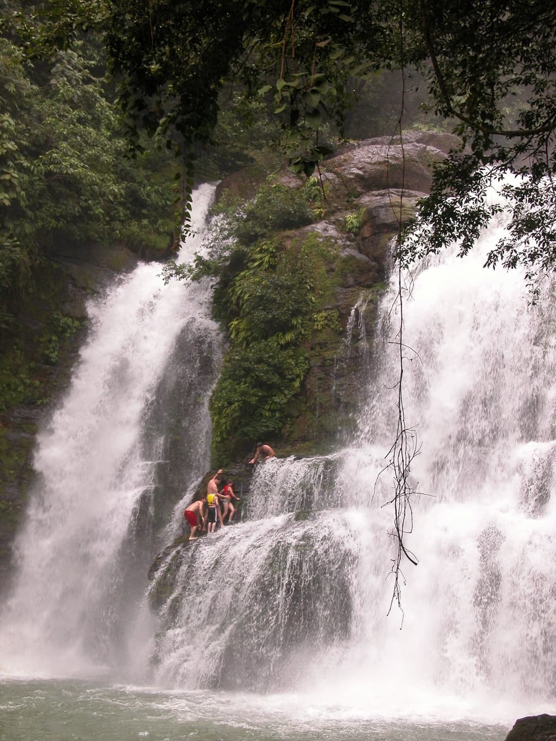 Waterfall Jumping & Swimming