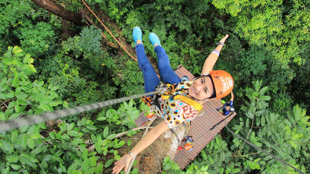 Ziplines, Hanging Bridges & Tarzan Swing